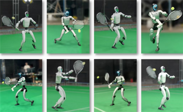 全球首创!中国团队发布全自主网球人形机器人:无需预编程