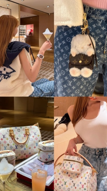 陈冠希旧爱Cammi骚全身LV打扮极富贵。 陈冠希旧爱Cammi骚全身LV打扮极富贵。