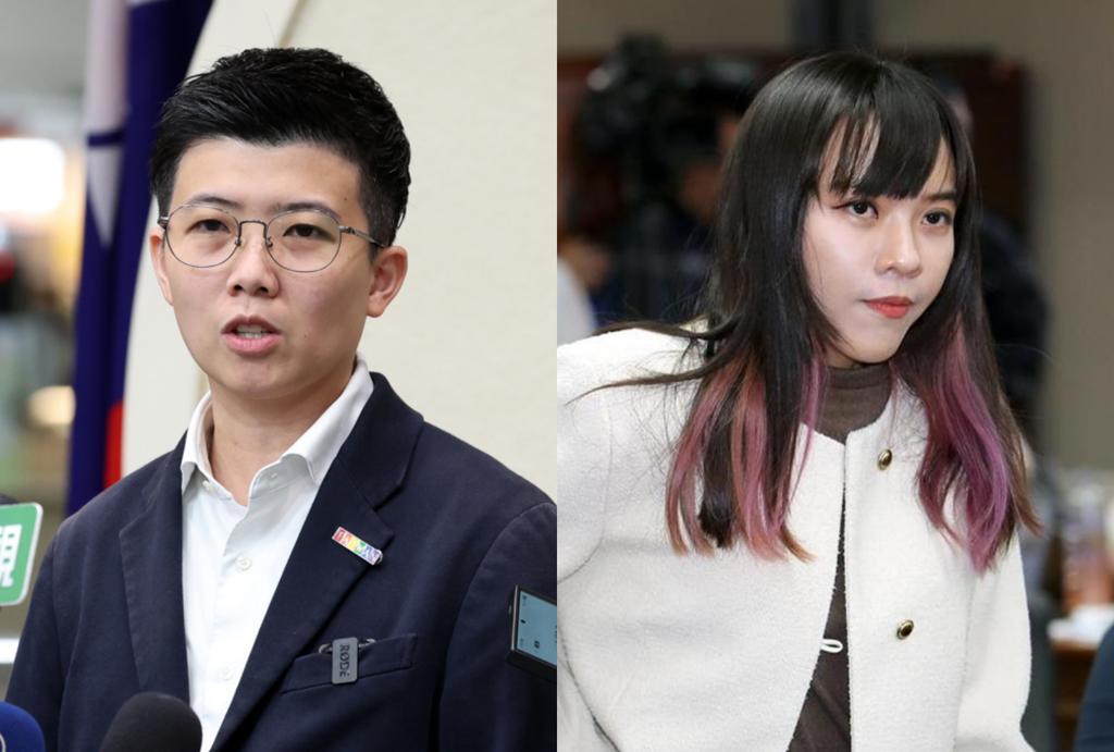 社民党台北市议员苗博雅(左)、绿委黄捷(右)疑似被“返核”发夹弯打得措手不及,开始跳针(1) 社民党台北市议员苗博雅(左)、绿委黄捷(右)疑似被“返核”发夹弯打得措手不及,开始跳针(1)