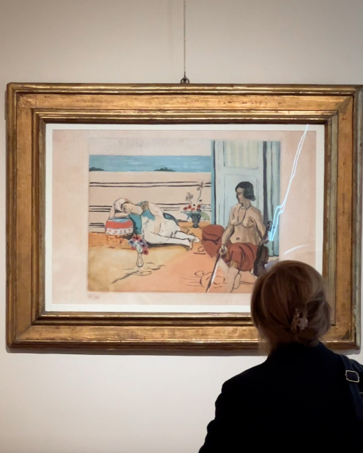 野兽派大师马蒂斯作品《露台上的宫女》亦失窃 野兽派大师马蒂斯作品《露台上的宫女》亦失窃