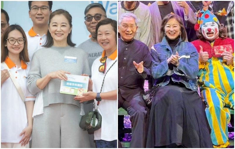 林青霞不刻意遮掩岁月的痕迹。 林青霞不刻意遮掩岁月的痕迹。