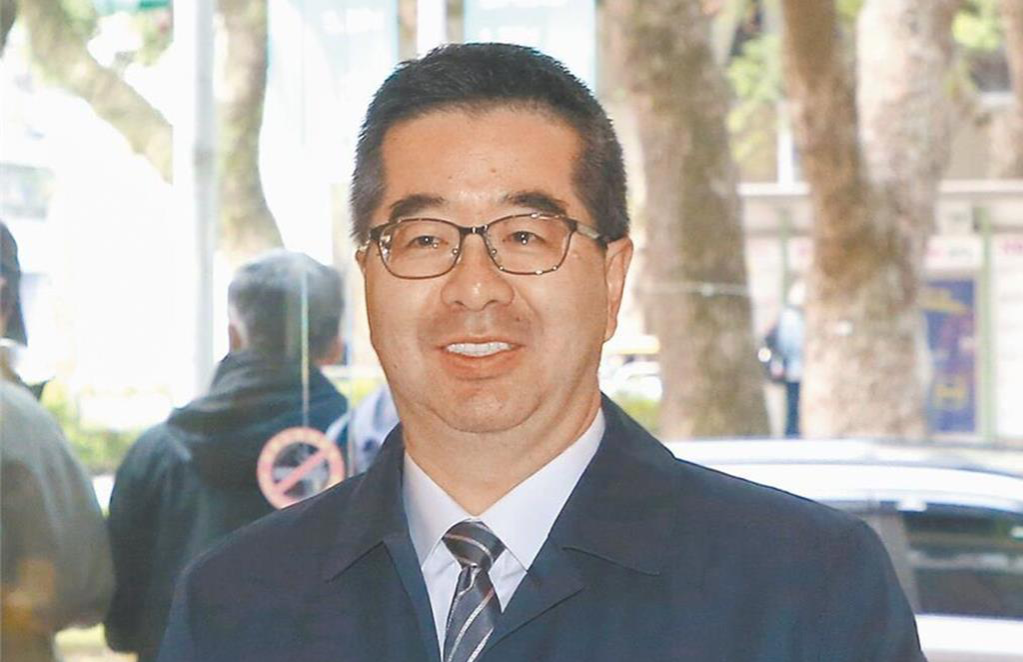 国民党副主席萧旭岑。 国民党副主席萧旭岑。