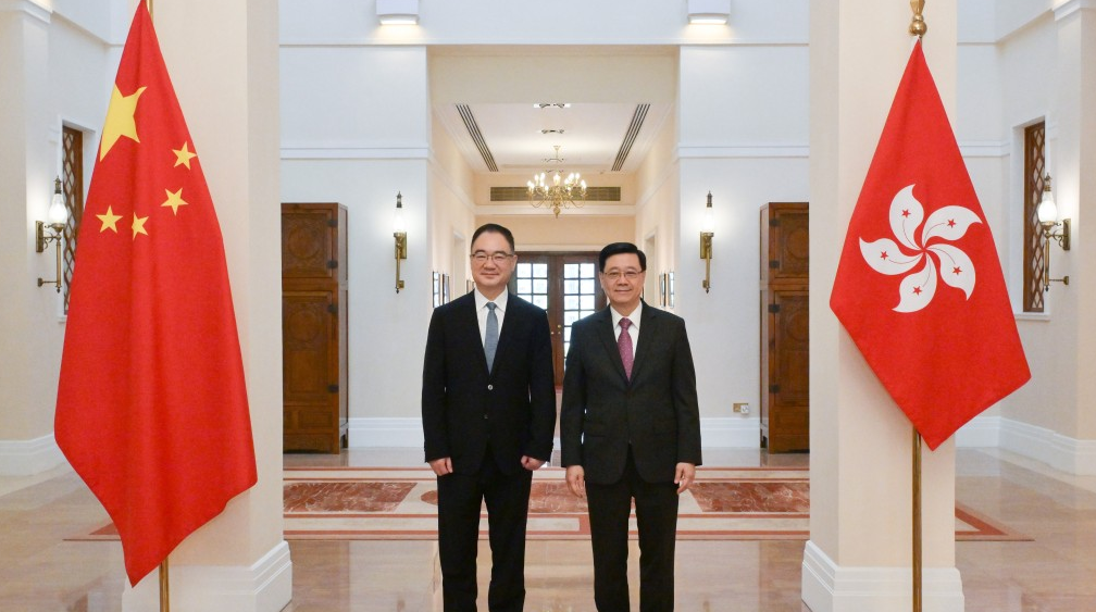 李家超晤安徽省长王清宪 李家超晤安徽省长王清宪