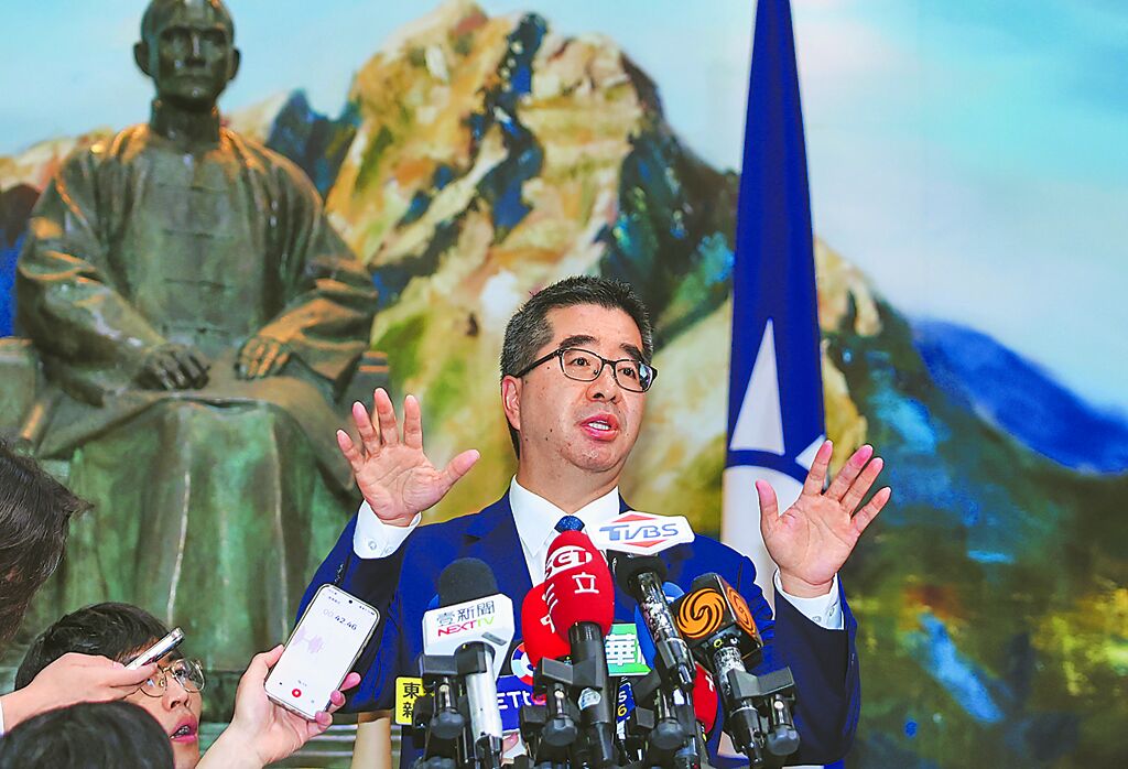 国民党副主席萧旭岑针对马英九基金会控违反财政纪律出面说明,并表示自己是清清白白。 国民党副主席萧旭岑针对马英九基金会控违反财政纪律出面说明,并表示自己是清清白白。