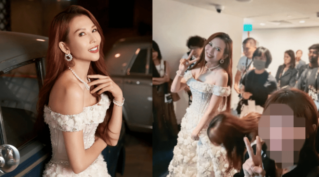 52岁蔡少芬疑P图过度? 52岁蔡少芬疑P图过度?