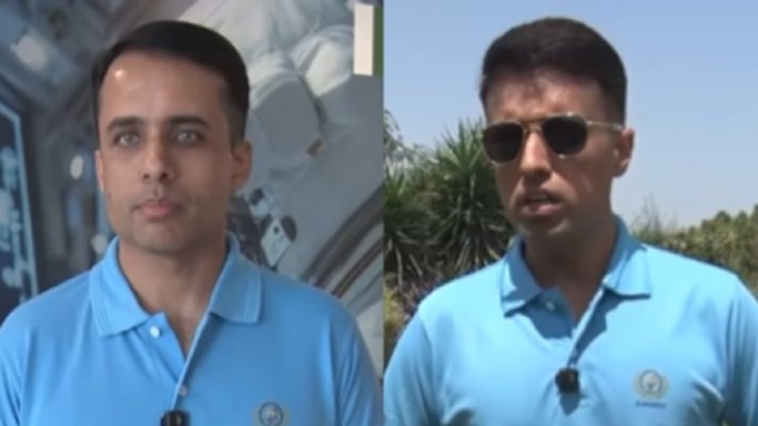 两巴基斯坦太空人抵华受训。 两巴基斯坦太空人抵华受训。