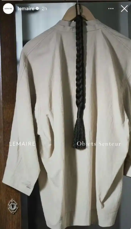 宣传照现长辫长衫搭配剪刀被指有辱华倾向 法国时装品牌道歉:未考虑文化差异与敏感性