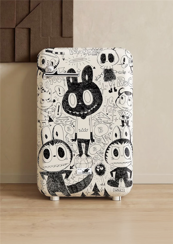 泡泡玛特首款家电!LABUBU冰箱上架:5999元 全球限量999台