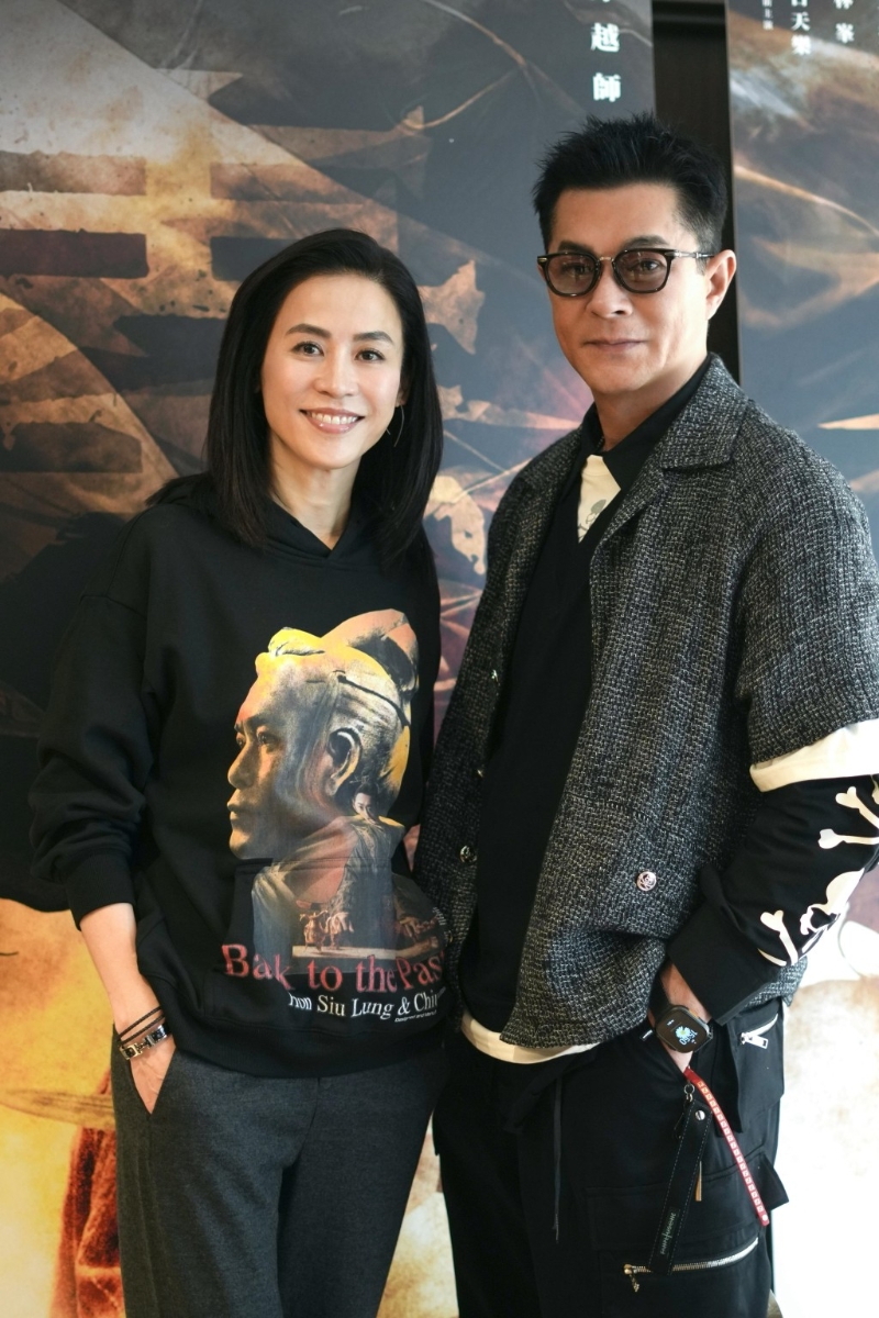 古天乐、宣萱银幕情侣形象深入民心。 古天乐、宣萱银幕情侣形象深入民心。