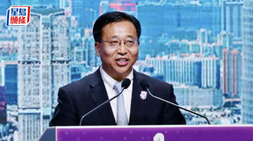 外交部驻港特派员公署特派员崔建春。 外交部驻港特派员公署特派员崔建春。