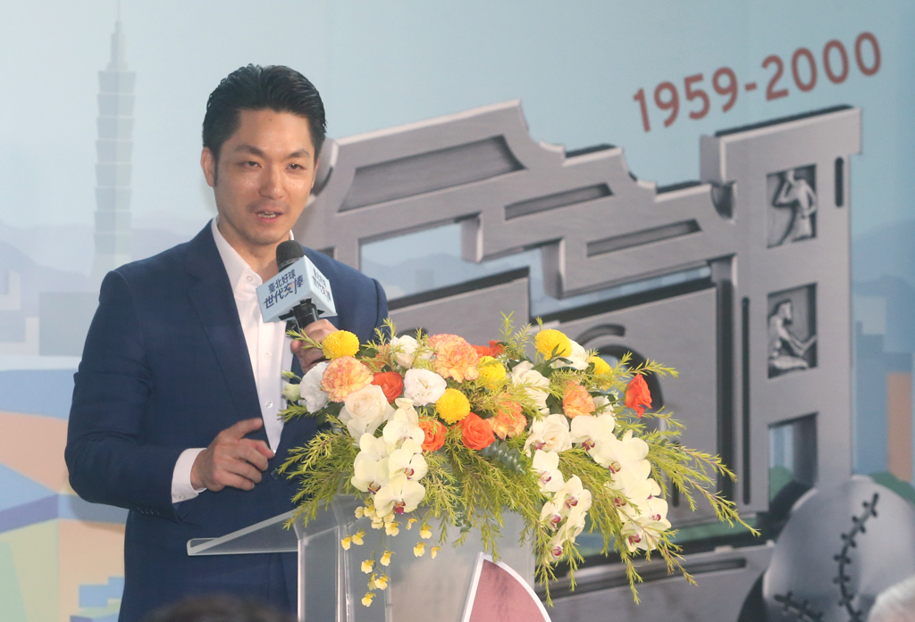 台北市长蒋万安。 台北市长蒋万安。