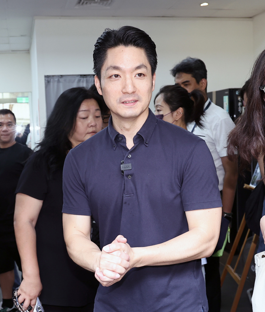 台北市长蒋万安。 台北市长蒋万安。
