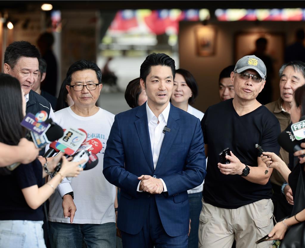 台北市长蒋万安。 台北市长蒋万安。